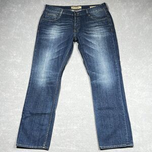 Guess Jeans Mens Size 38 Vermont Slim Tapered Button Fly Pockets Inseam 30”